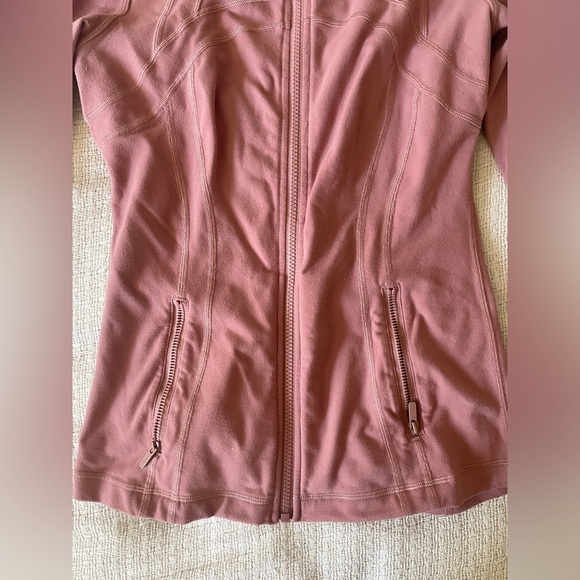 Lululemon Define Jacket size 6 salmon pink VGUC - Picture 2 of 8